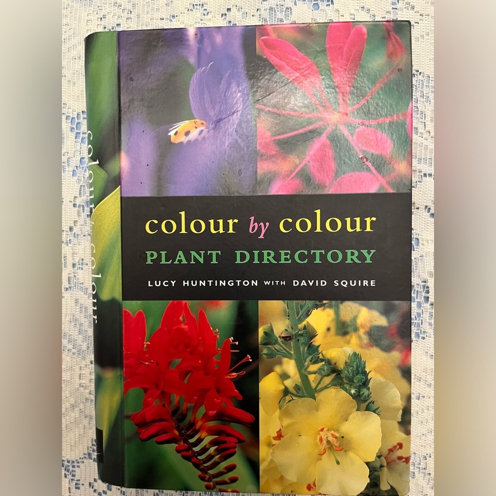 Colour by Colour plant Book Directory BC Publisher Care & planting guidance